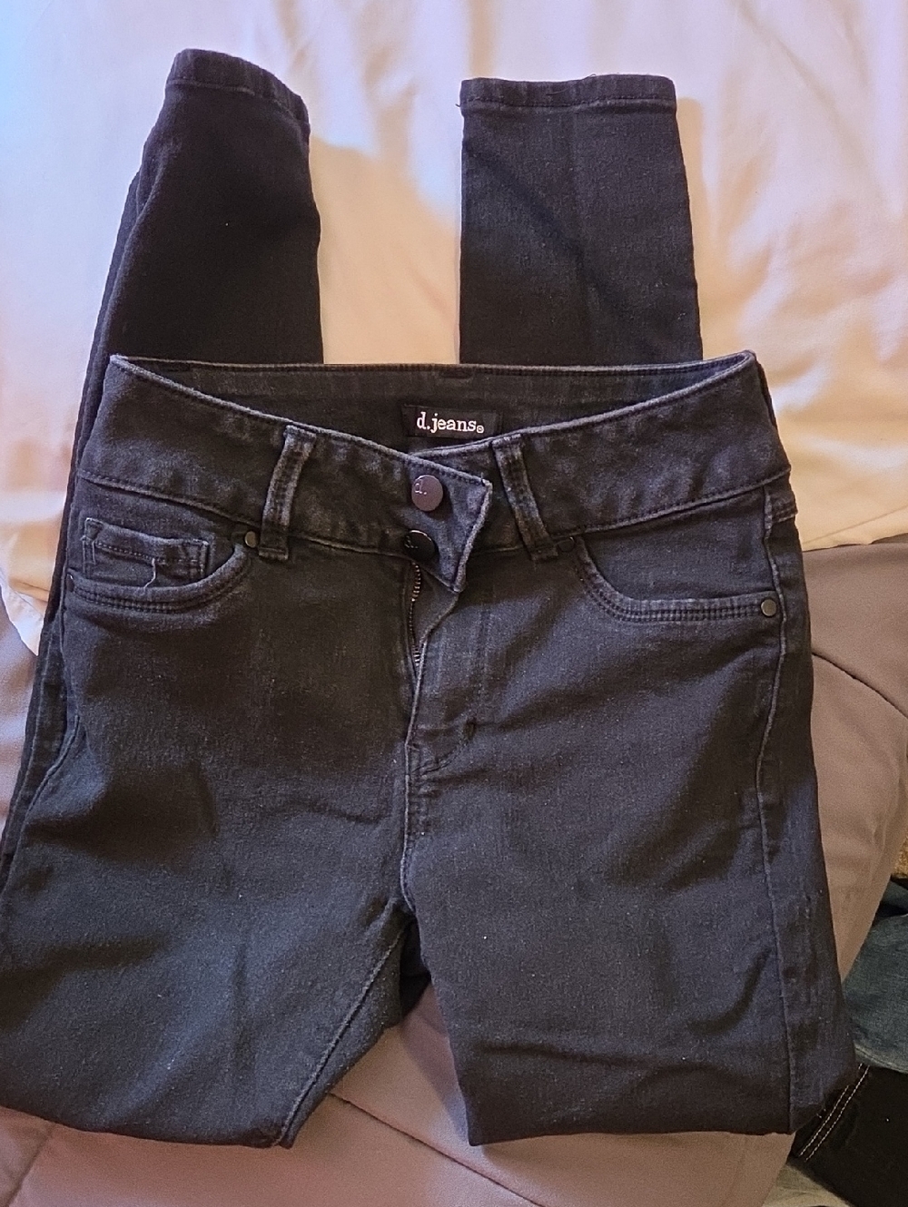 d. jeans Black Stretch Skinny Jeggings